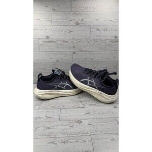 Asics Gel Nimbus 27 Womens Size 9 Navy White Running Shoes NO INSOLES #257